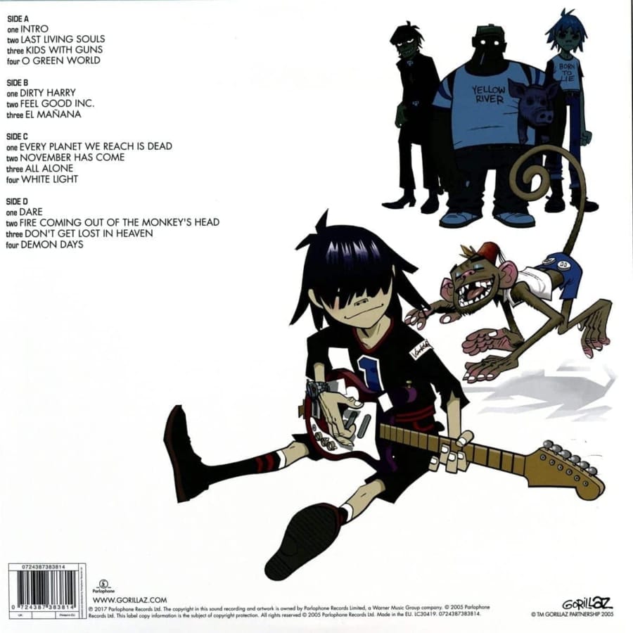 Gorillaz - Demon Days 2LP - Image 2