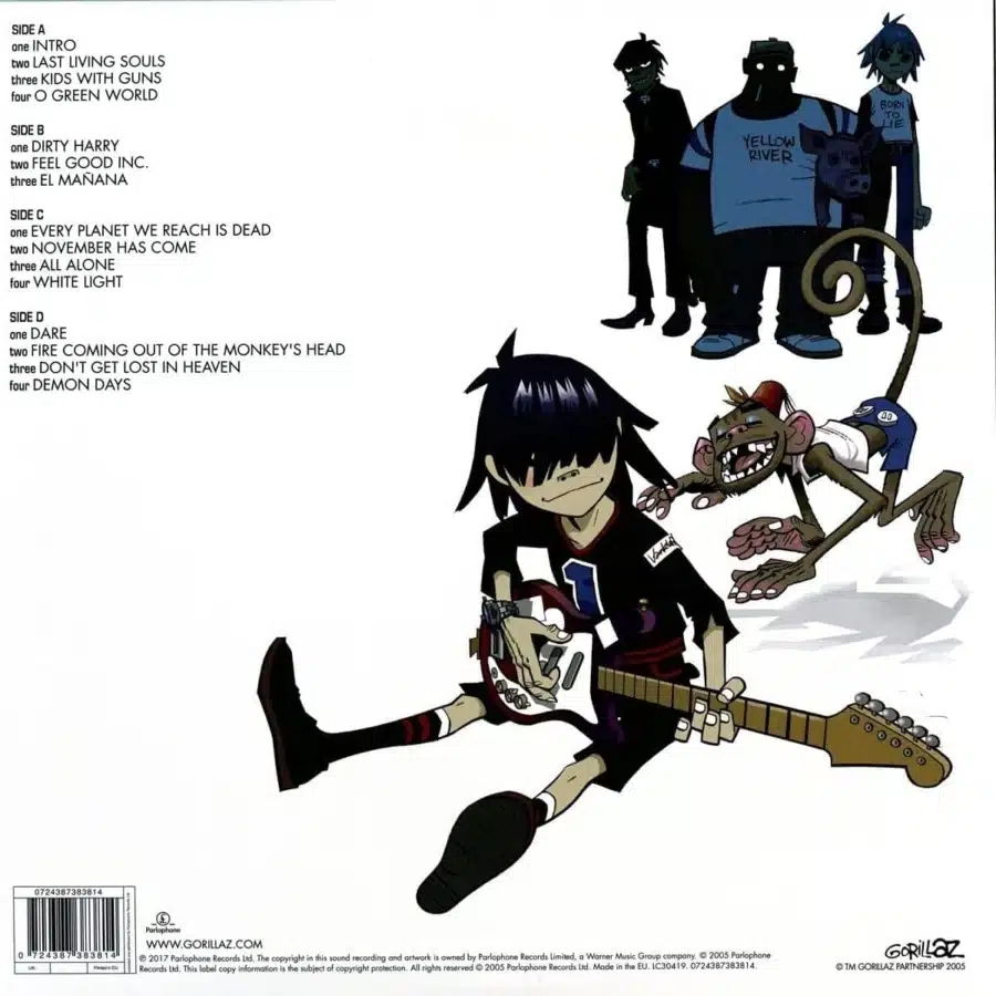 Gorillaz - Demon Days 2LP - Image 2
