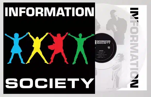 Information Society - Information Society (Clear Vinyl LP) - Image 2