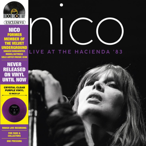 Nico - Live At The Hacienda '83 (Crystal Clear Purple Vinyl)