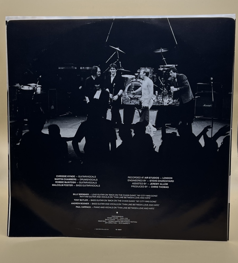 The Pretenders - Learning to Crawl **Used Vinyl LP** - Image 5