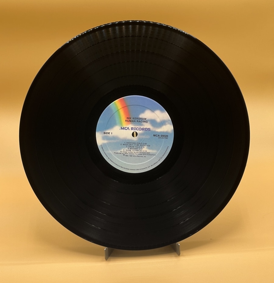 Nik Kershaw - Human Racing **Used Vinyl LP** - Image 2