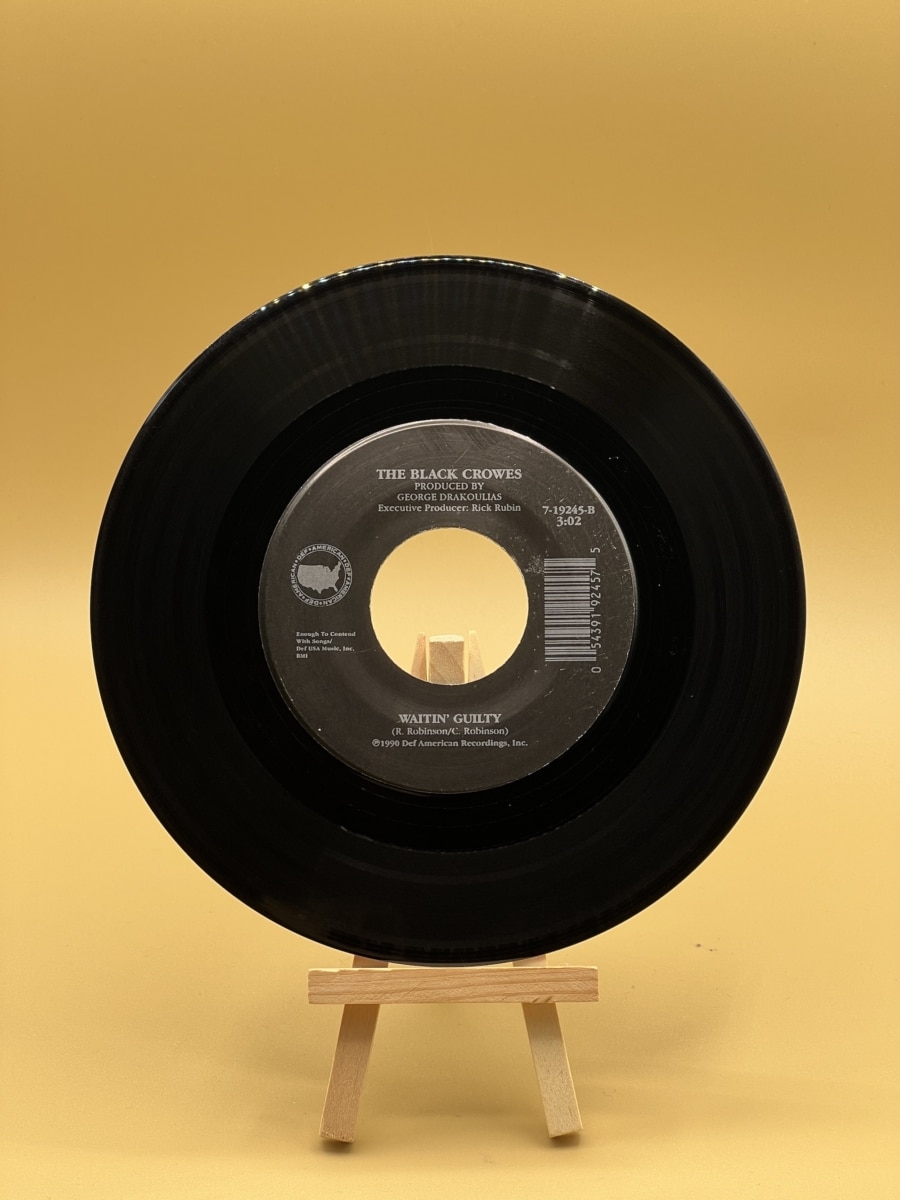 The Black Crowes - Hard to Handle / Waitin' Guilty **Used 7 inch** - Image 2