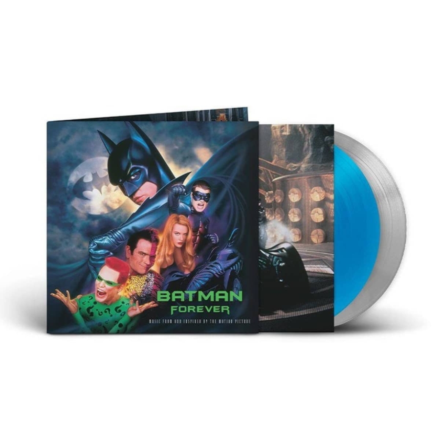 Batman Forever - Music From and Inspired by the Motion Picture (Limited Edition Blue and Silver Vinyl 2LP) - Image 2
