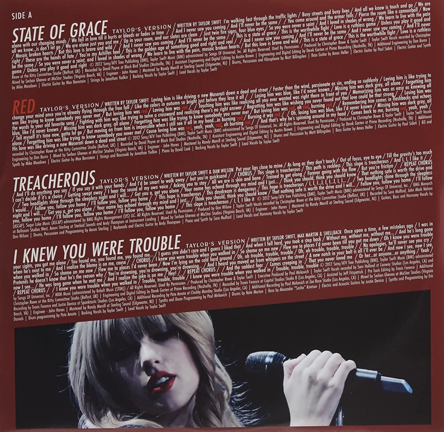 Taylor Swift - Red Taylor's Version 4LP - Image 4