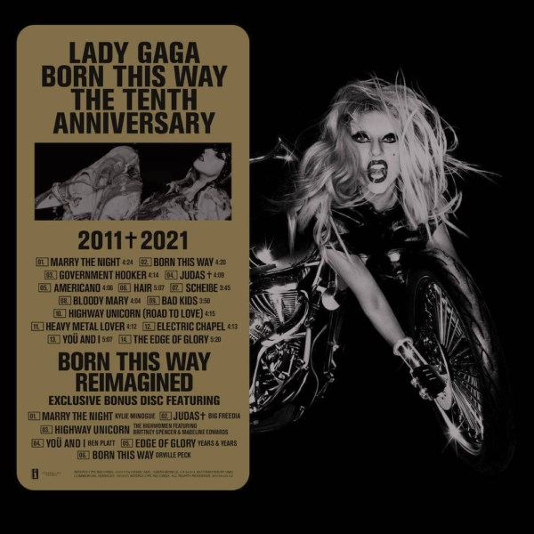 Lady Gaga - Born This Way (The Tenth Anniversary 3LP Vinyl)