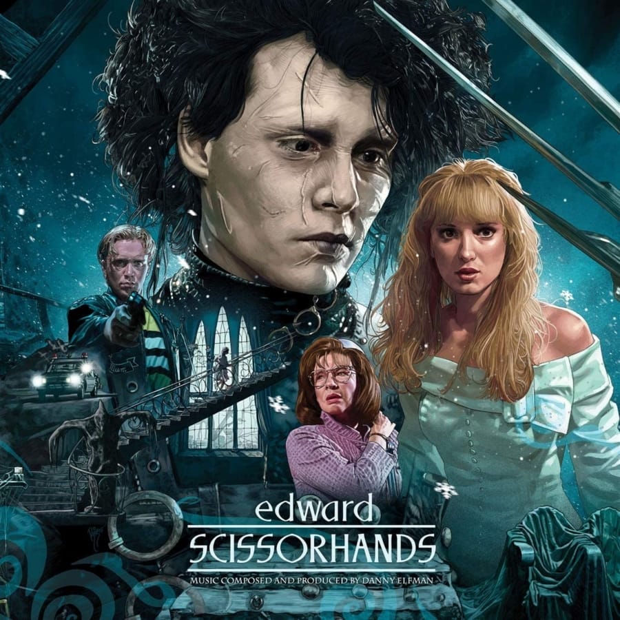 Danny Elfman - Edward Scissorhands (Original Motion Picture Soundtrack) - “Snow Dance” Colored 2LP Vinyl
