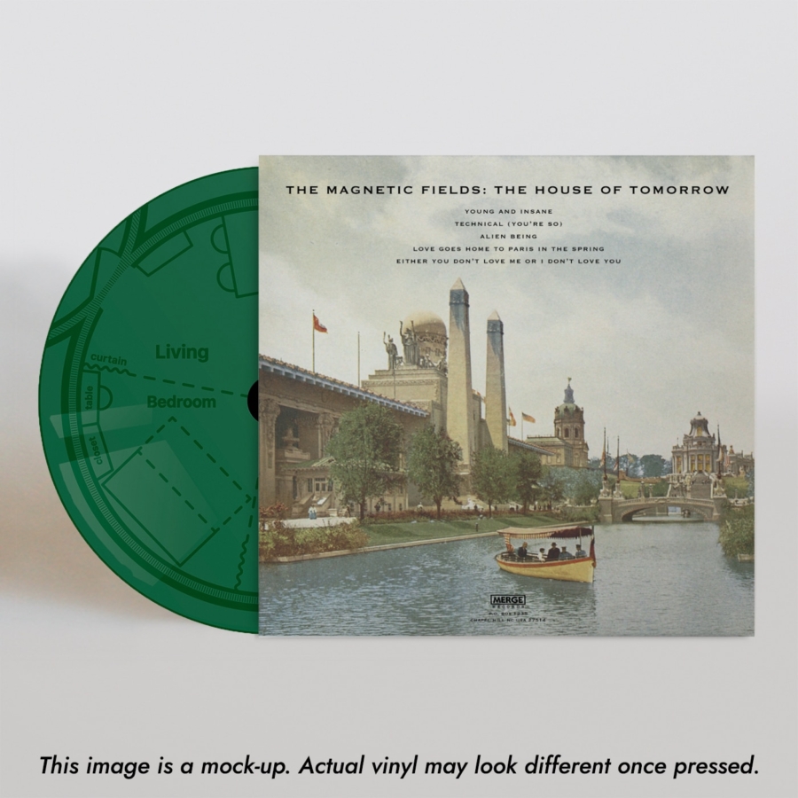 The Magnetic Fields - The House of Tomorrow EP (Spring Green Vinyl LP) - Image 3