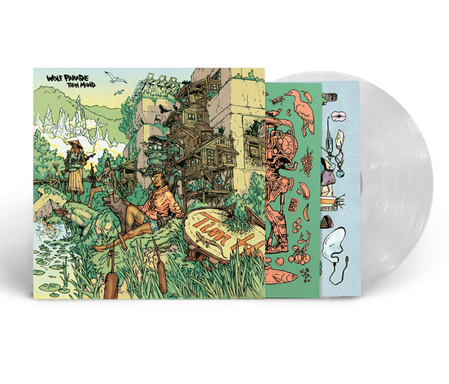 Wolf Parade - Thin Mind (Limited Edition Clear Vinyl LP) - Image 2