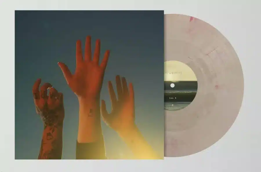 Boygenius - The Record  (Beige and Pink Swirl Vinyl LP) - Image 2