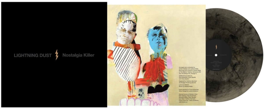 Lightning Dust - Nostalgia Killer (Cosmic Amber Vinyl) - Image 2