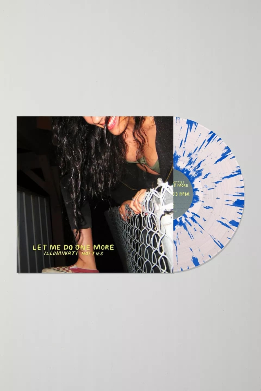 illuminati hotties - Let Me Do One More (Blue and Clear Splatter Vinyl LP) - Image 2