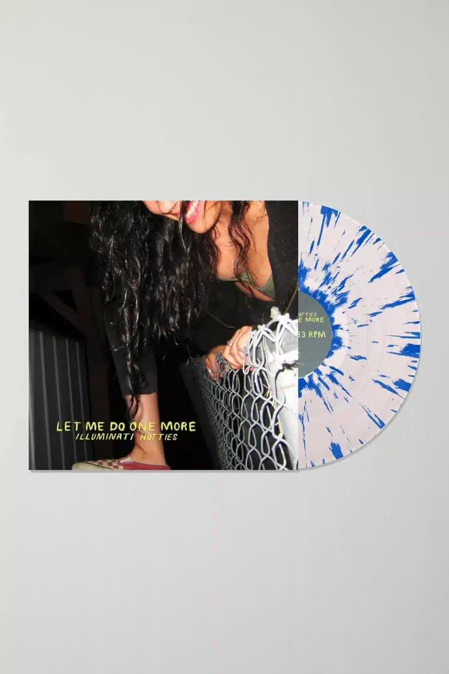 illuminati hotties - Let Me Do One More (Blue and Clear Splatter Vinyl LP) - Image 2