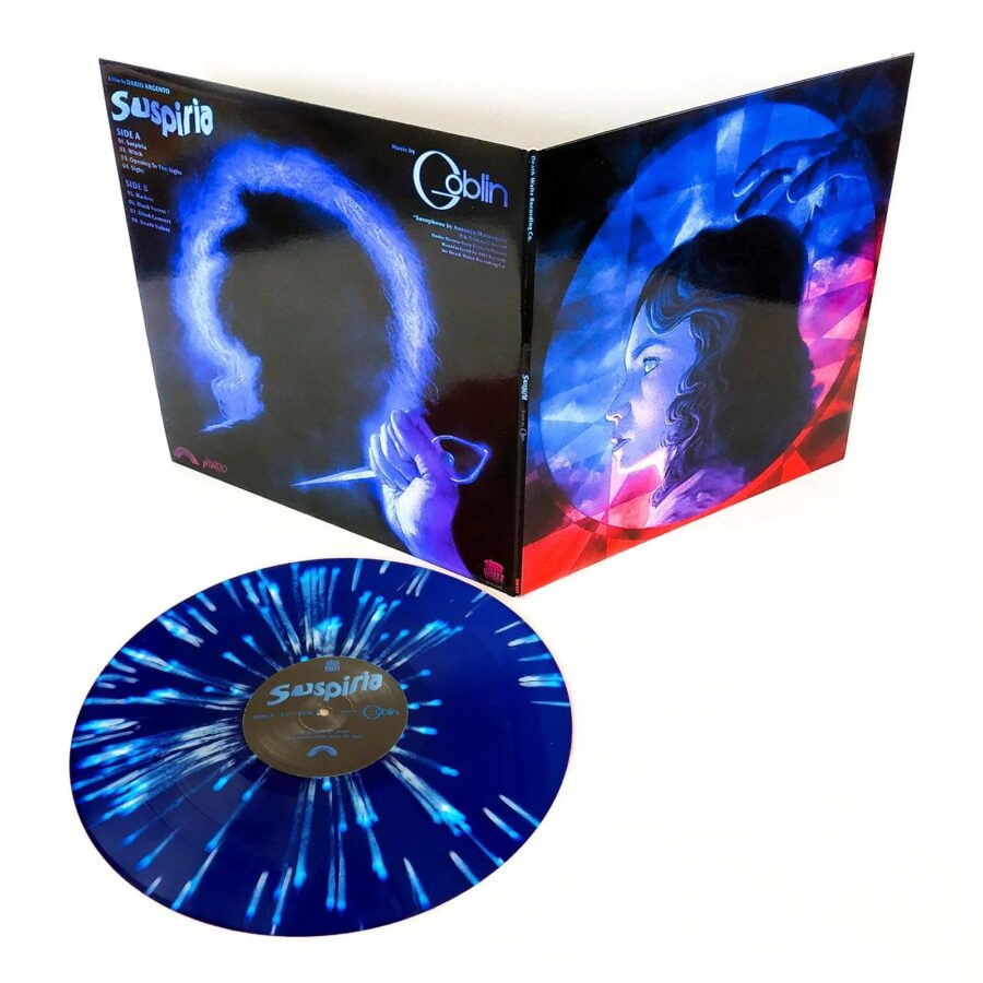 Suspiria – Original Motion Picture Soundtrack (Blue and White Splatter Vinyl LP) - Image 2