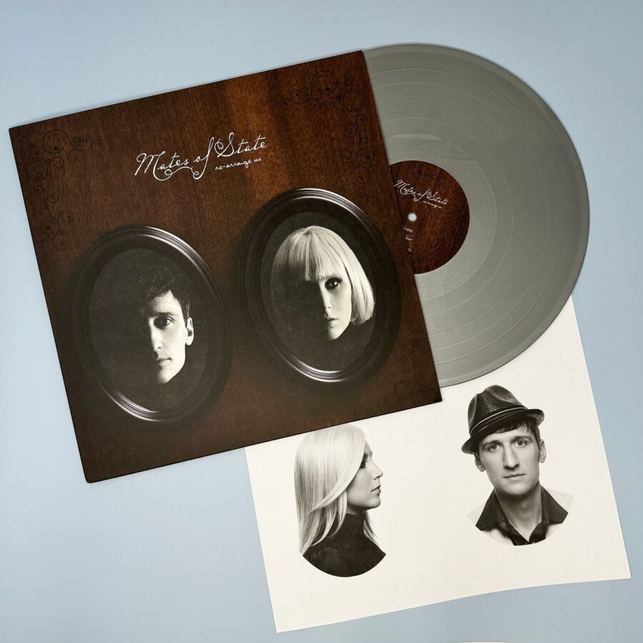 Mates of State - Re-Arrange Us (Silver Vinyl) - Image 2