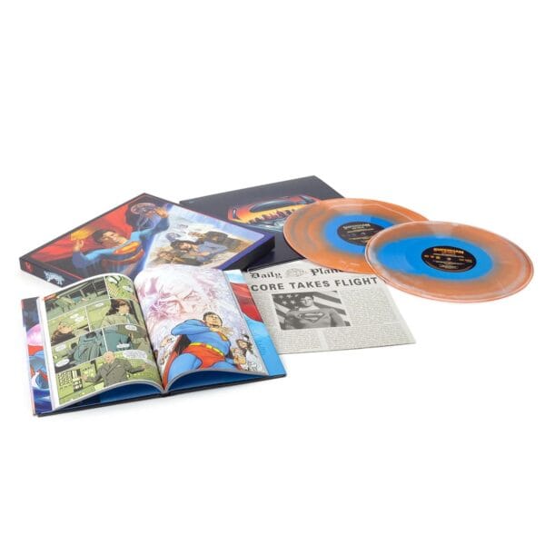 Superman: The Movie (Metropolis Swirl 2LP Vinyl & Graphic Novel Box Set)