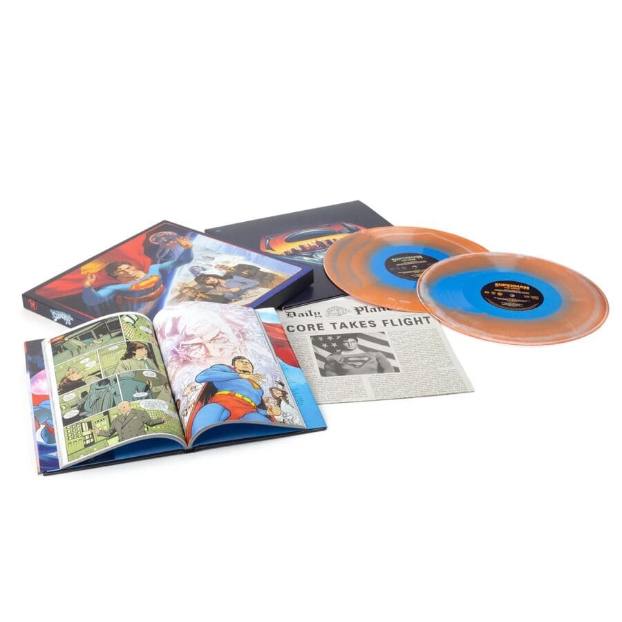 Superman: The Movie (Metropolis Swirl 2LP Vinyl & Graphic Novel Box Set)