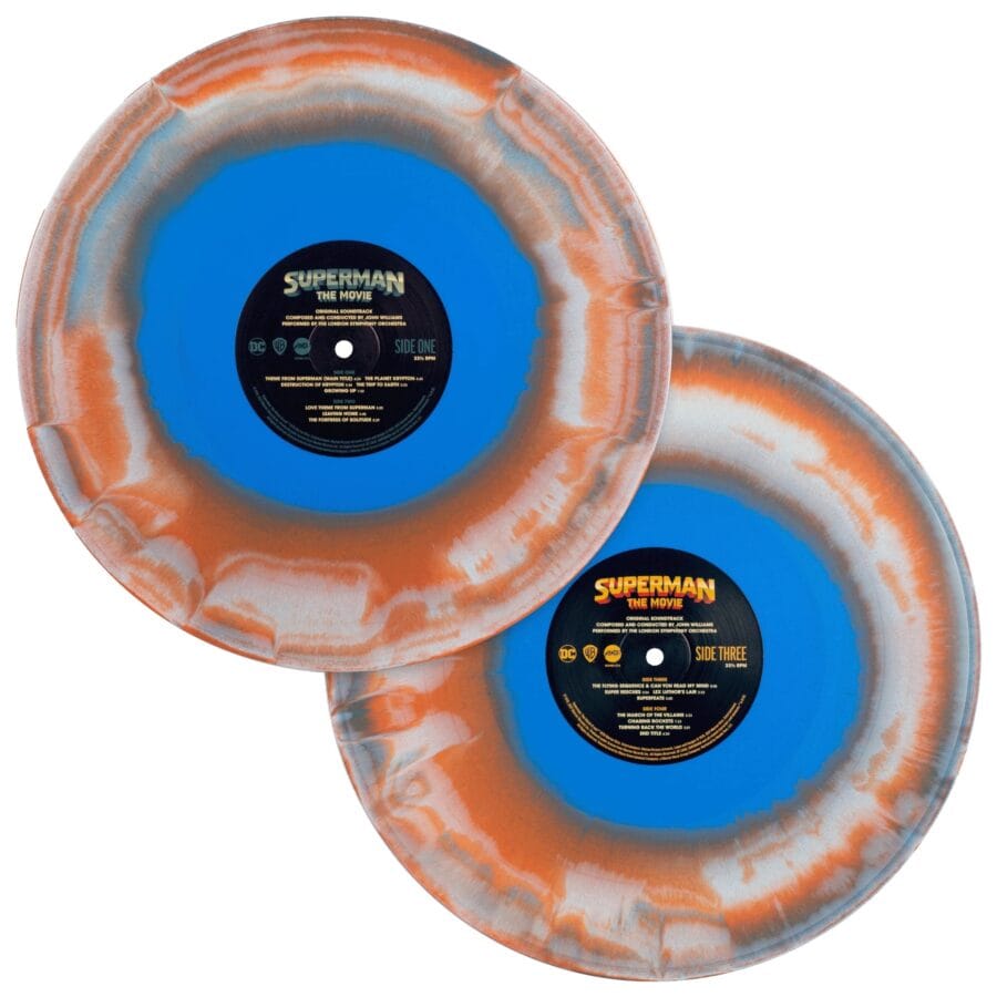 Superman: The Movie (Metropolis Swirl 2LP Vinyl & Graphic Novel Box Set) - Image 3
