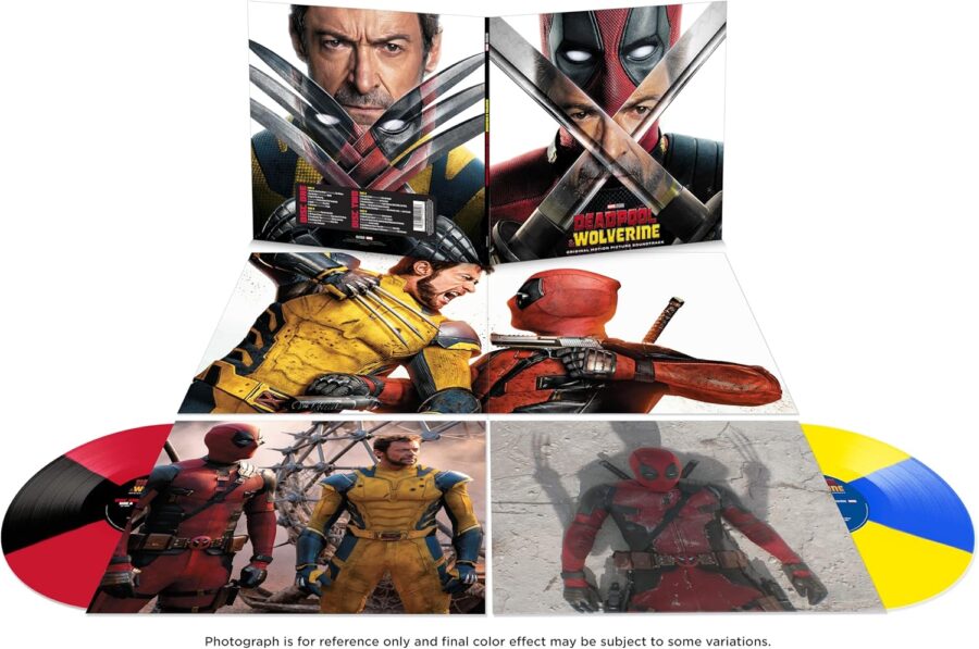 Deadpool & Wolverine (Original Motion Picture Soundtrack) - 2LP Deadpool Red & Black Vinyl and Wolverine Yellow and Blue Vinyl - Image 3