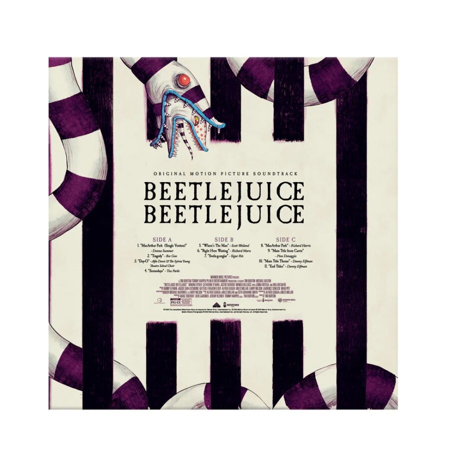 Beetlejuice Beetlejuice - Original Motion Picture Soundtrack (Purple and White Smoke and Fluorescent Green 2LP Vinyl) - Image 4