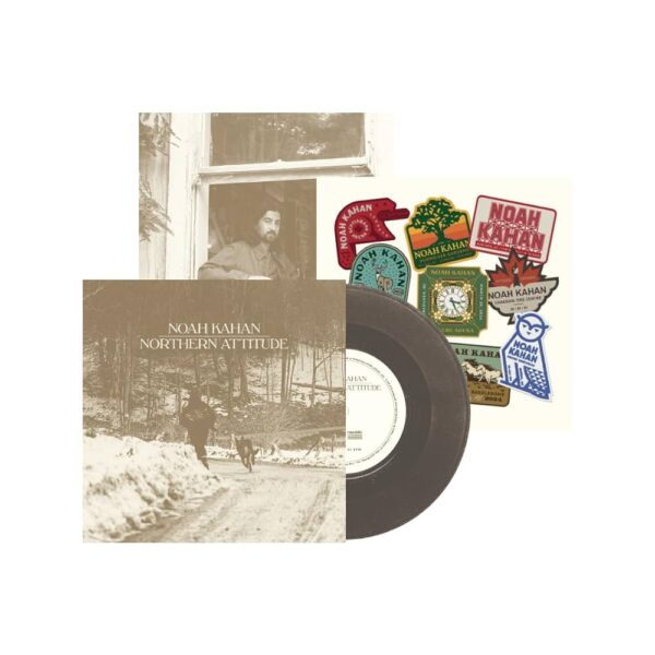 Noah Kahan - Northern Attitude Canadian Exclusive (Black Ice 7" Vinyl with Poster)