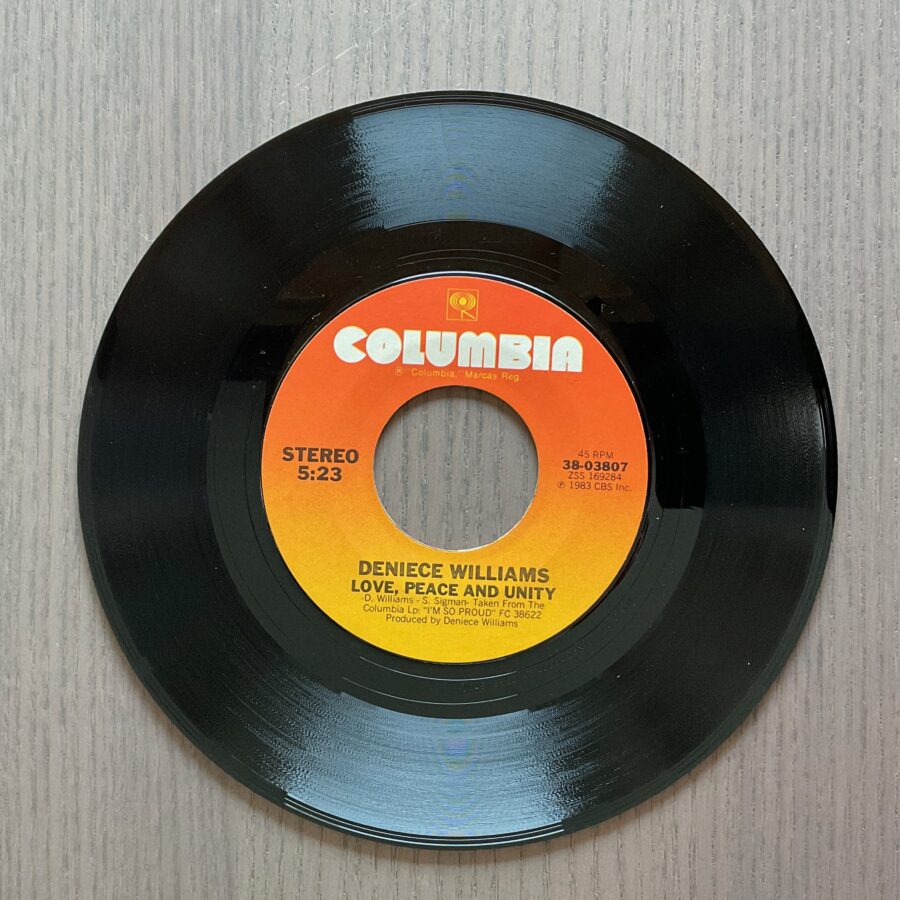 Deniece Williams - Do What You Feel / Love, Peace And Unity **Used 7-Inch** - Image 5