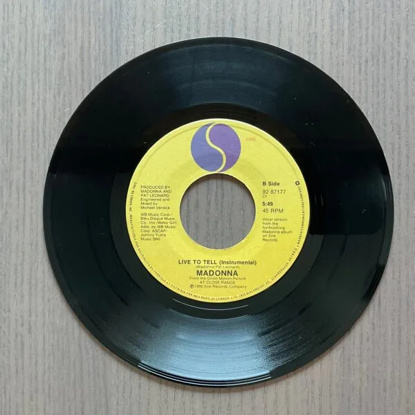 Madonna - Live to Tell **Used 7-Inch**