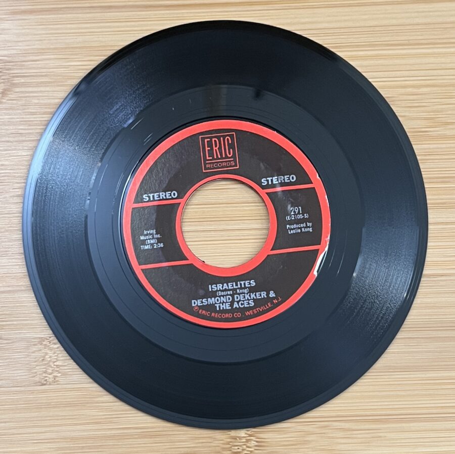 The Archies - Jingle Jangle / Desmond Dekker and The Aces - Israelites  **Used 7-inch** - Image 2