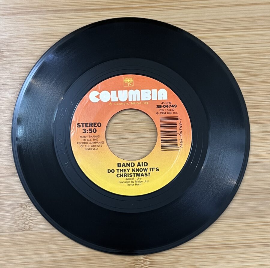 Band Aid - Do They Know It's Christmas? / Feed The World  **Used 7-inch** - Image 3