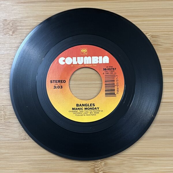 Bangles - Manic Monday / In A Different Light **Used 7-inch**