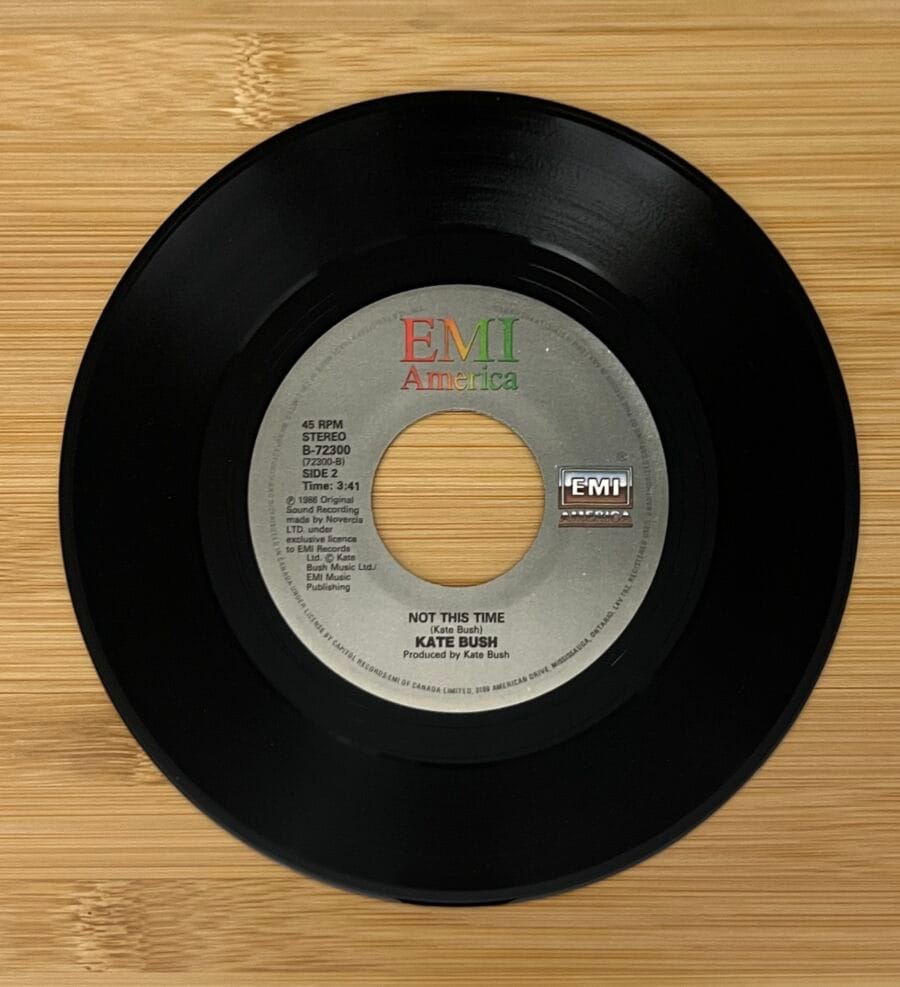 Kate Bush - The Big Sky / Not This Time **Used 7-inch** - Image 3