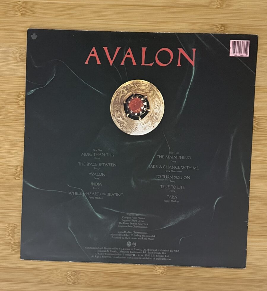 Roxy Music - Avalon **Used Vinyl LP** - Image 6