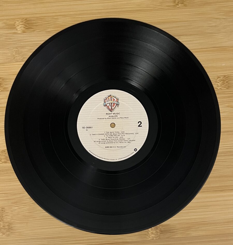 Roxy Music - Avalon **Used Vinyl LP** - Image 4