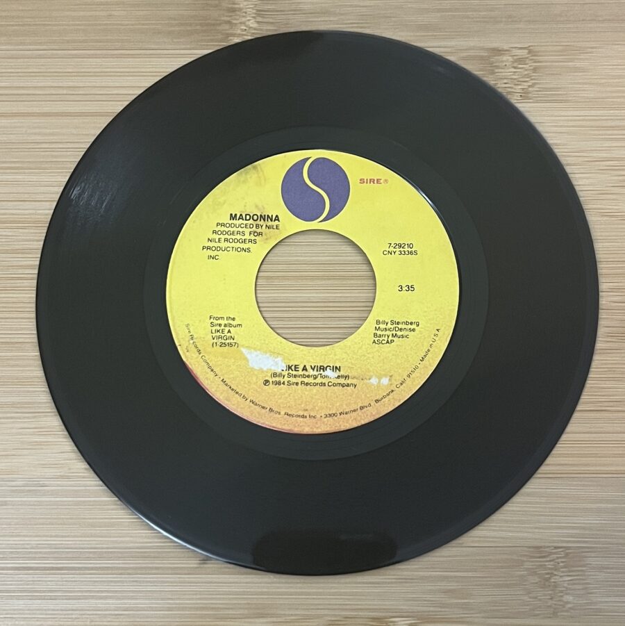 Madonna - Like a Virgin / Stay **Used 7-Inch** - Image 2