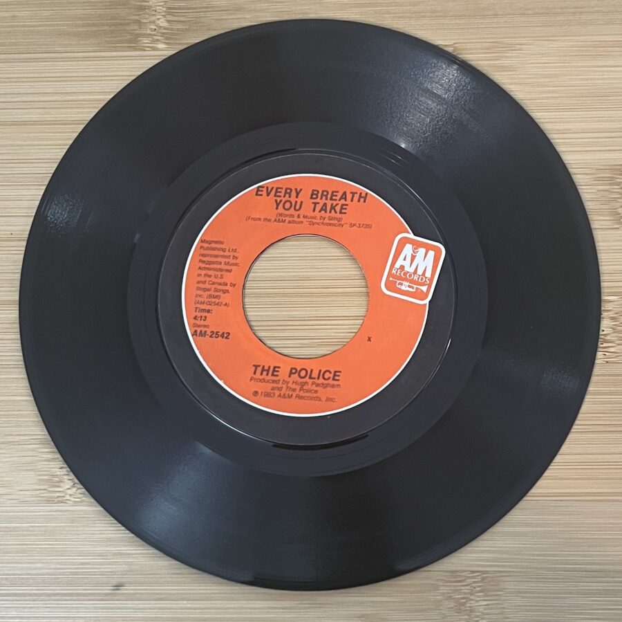 The Police - Every Breath You Take / Murder By Numbers **Used 7-Inch** - Image 3
