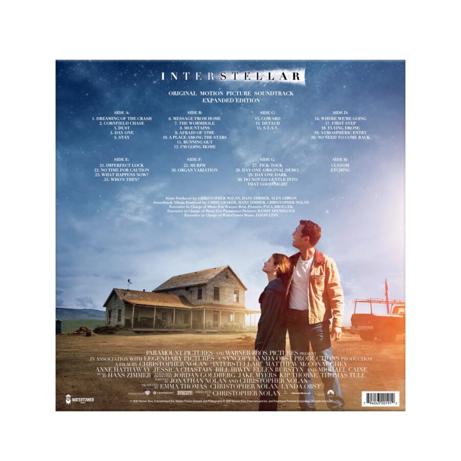 Interstellar - Original Motion Picture Soundtrack (4LP Expanded Edition 180g Black Vinyl) - Image 2