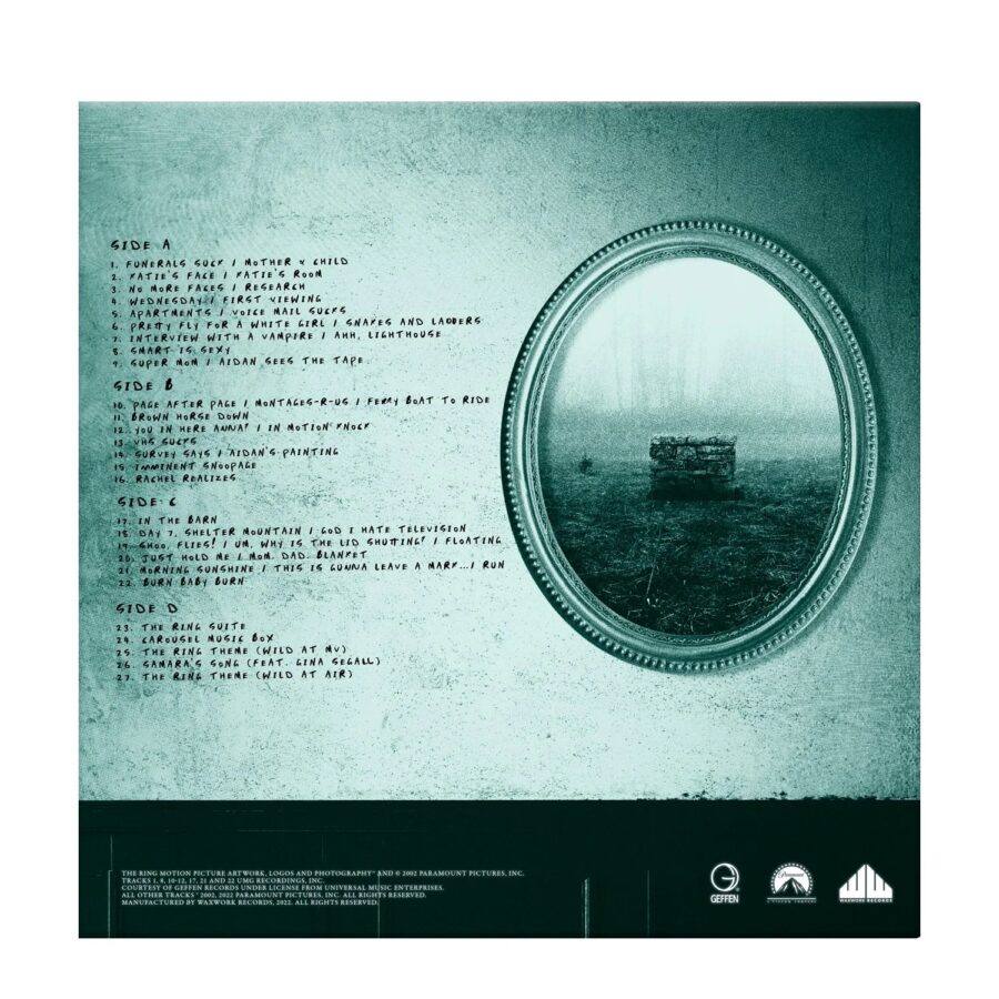 The Ring - Original Motion Picture Soundtrack (Coke Bottle Clear w/ Black Orb 2LP Vinyl) - Image 2