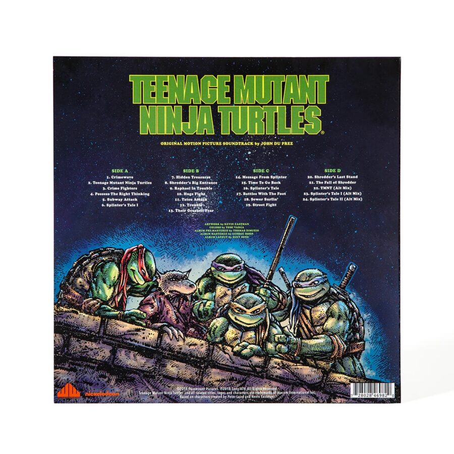 Teenage Mutant Ninja Turtles - Original Motion Picture Soundtrack (2LP "Ninja Turtles & Shredder" Colored Vinyl) - Image 3