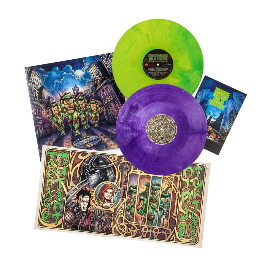 Teenage Mutant Ninja Turtles - Original Motion Picture Soundtrack (2LP "Ninja Turtles & Shredder" Colored Vinyl) - Image 2