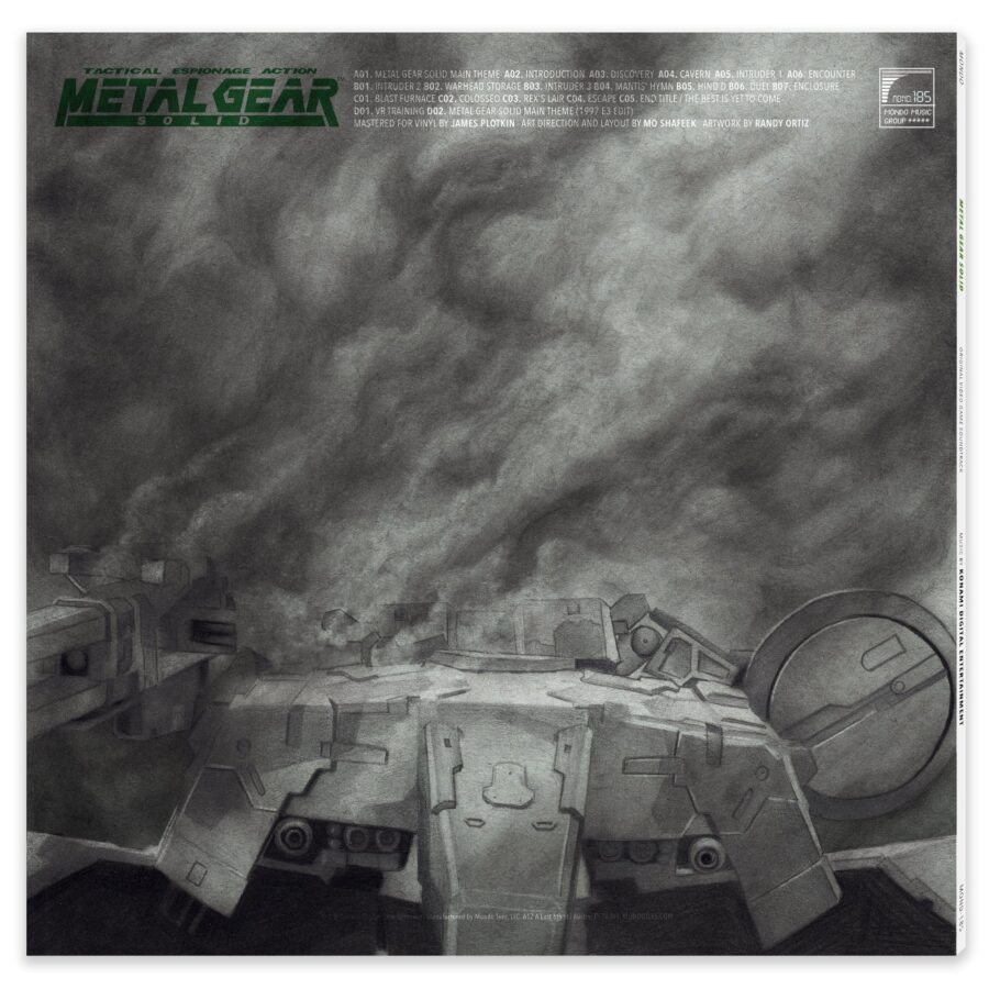 Metal Gear Solid – Original Video Game Soundtrack (Green Smoke 2LP Vinyl) - Image 2