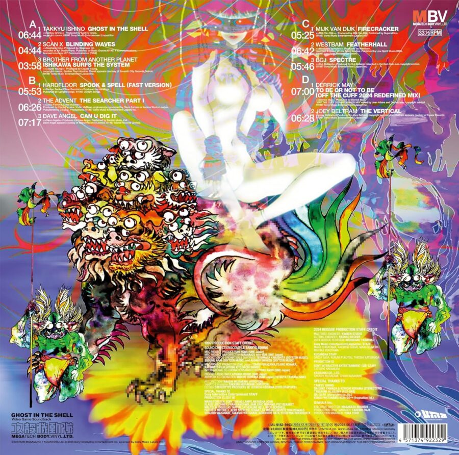 Ghost in the Shell Megatech Body - Video Game Soundtrack (2LP Vinyl) - Image 2