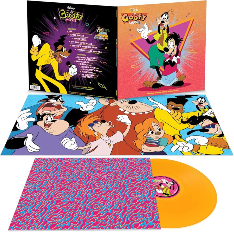 The Goofy Movie - Original Soundtrack (Orange Vinyl LP) - Image 3