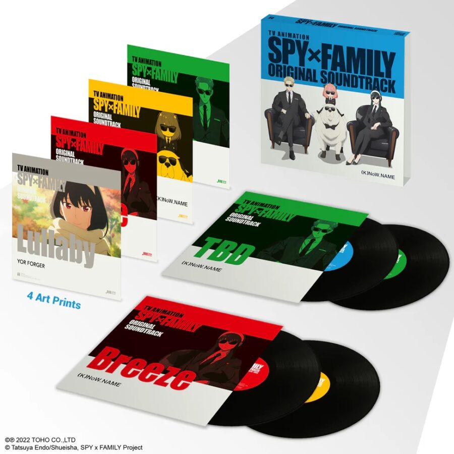 (K)NoW_NAME - Spy X Family Original Soundtrack Deluxe (4LP Vinyl) - Image 2