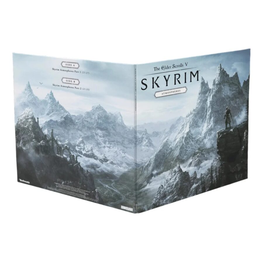 Jeremy Soule - The Elder Scrolls V: Skyrim – Atmospheres (Black and Clear Splatter Vinyl) - Image 2