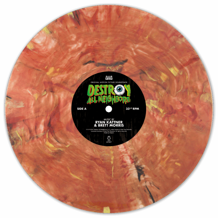 Ryan Kattner & Brett Morris - Destroy All Neighbors - Original Motion Picture Soundtrack (Coloured Vinyl LP) - Image 2
