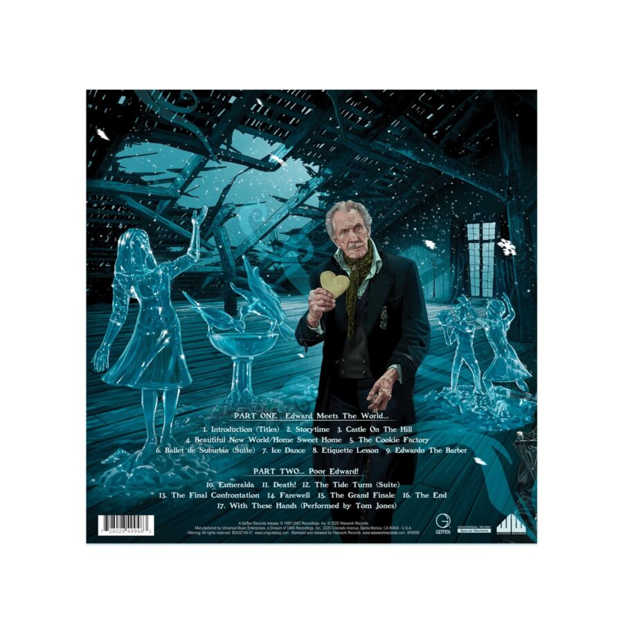 Danny Elfman - Edward Scissorhands (Original Motion Picture Soundtrack) - “Snow Dance” Colored 2LP Vinyl - Image 2