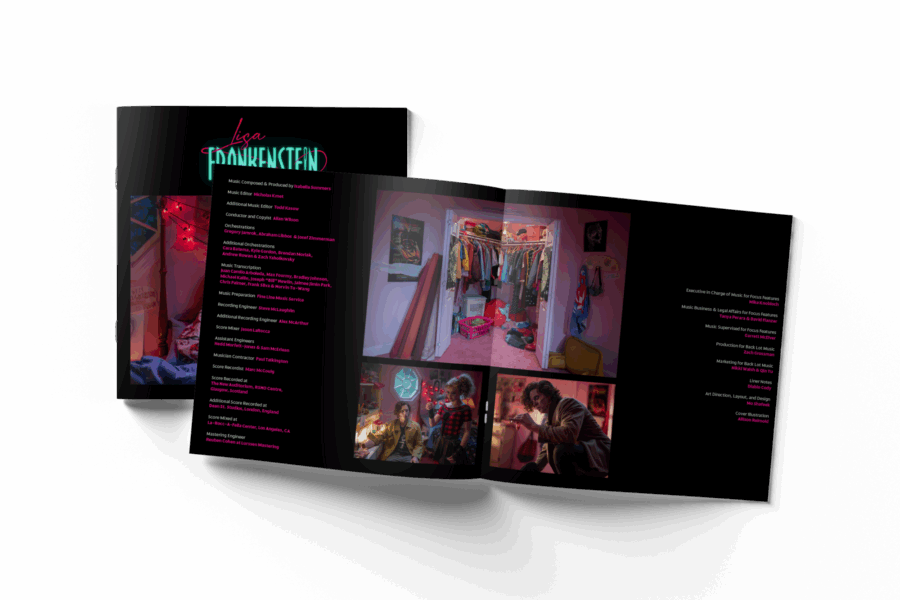Isabella Summers - Lisa Frankenstein - Original Motion Picture Soundtrack (Glow in the Dark Vinyl with Pink Splatter Vinyl LP) - Image 3