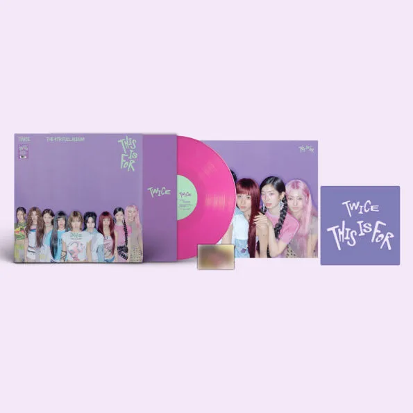 Twice – This is For (Dragonfruit Glitter Pink Coloured Vinyl LP