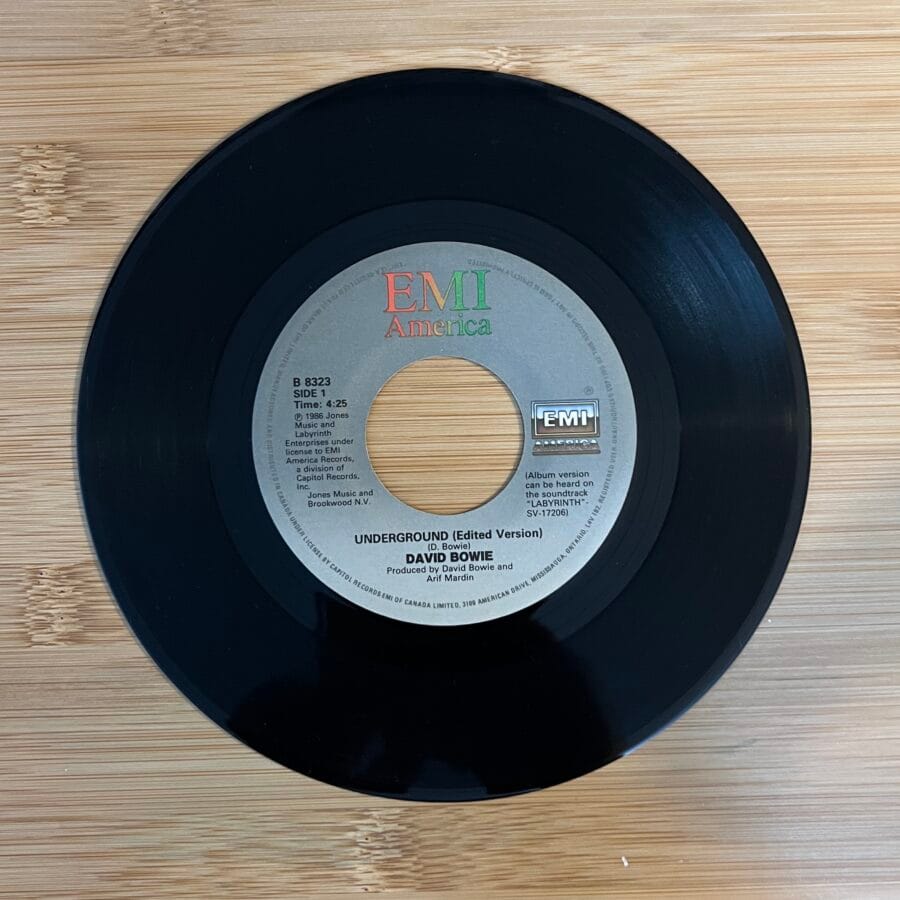 David Bowie – Underground **Used 7-inch** - Image 5