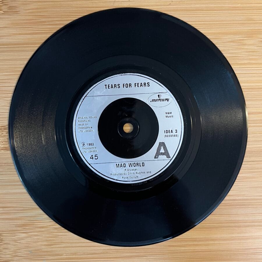 Tears for Fears – Mad World / Ideas as Opiates **Used 7-inch** - Image 2